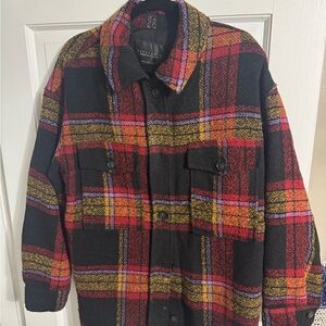 Sanctuary Plaid Town Jacket